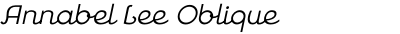Annabel Lee Oblique
